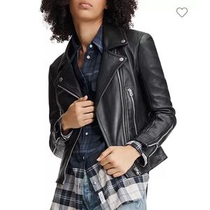 NWT Rag and Bone Mack Women’s Leather Motorcycle Jacket